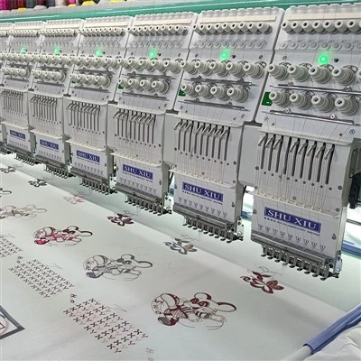 Fully Automatic Embroidery Machine
