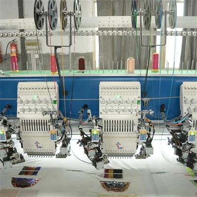 Sequin Attachment Embroidery Machine